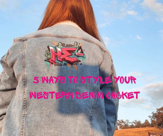 5 Ways to Style Your Western Denim Jacket