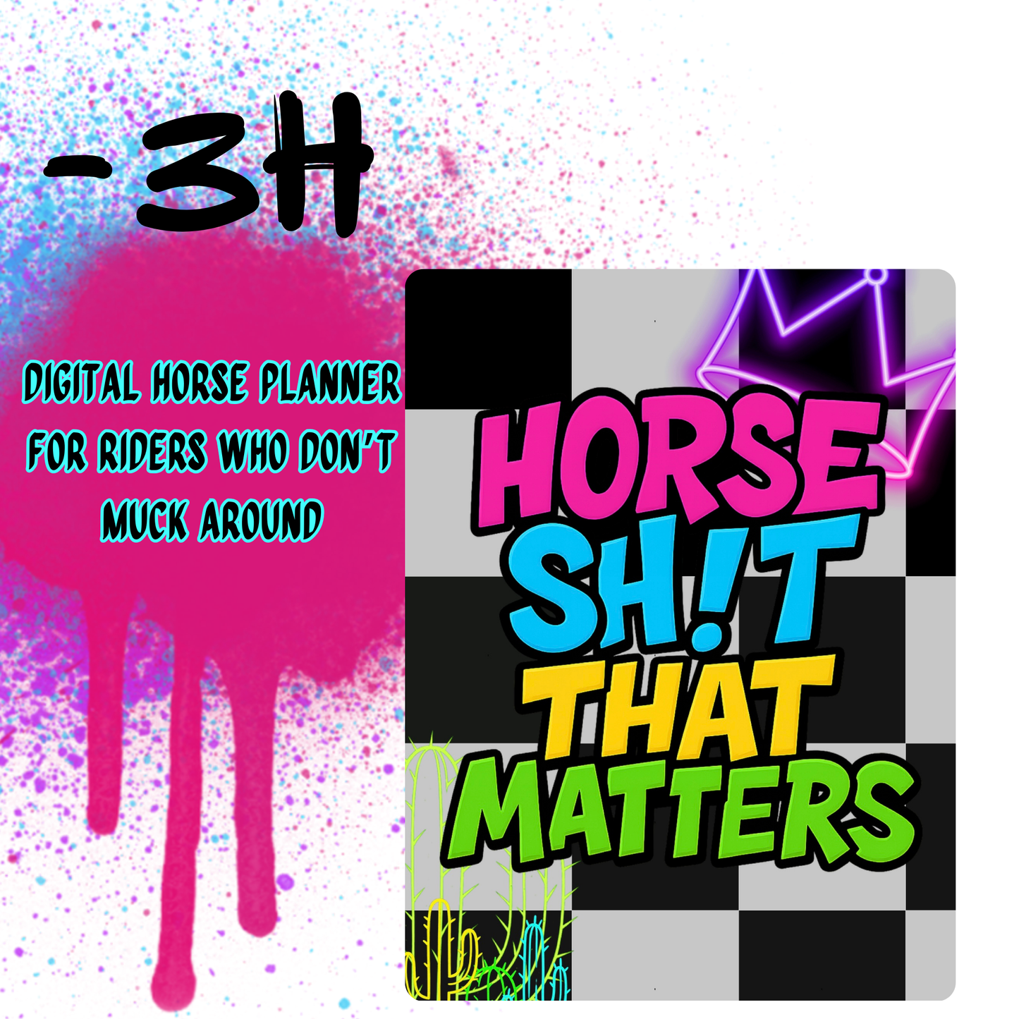 The Horse Sh!t That Matters Digital Planner – by -3H