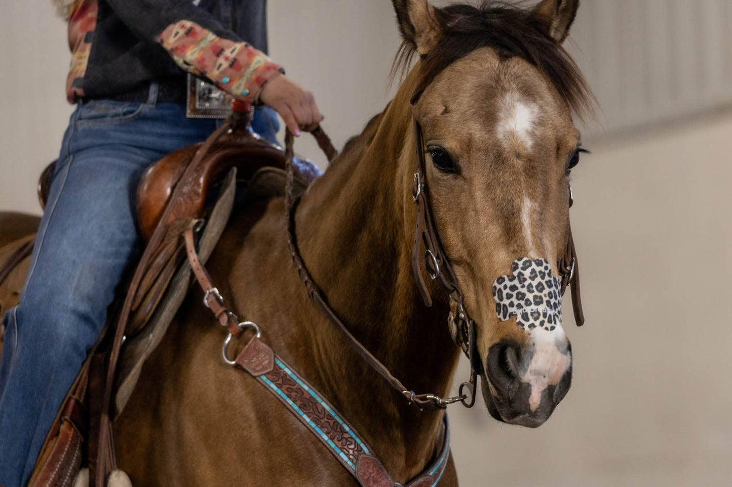 EquiBreathe™ Equine Nasal Patch - Cheetah