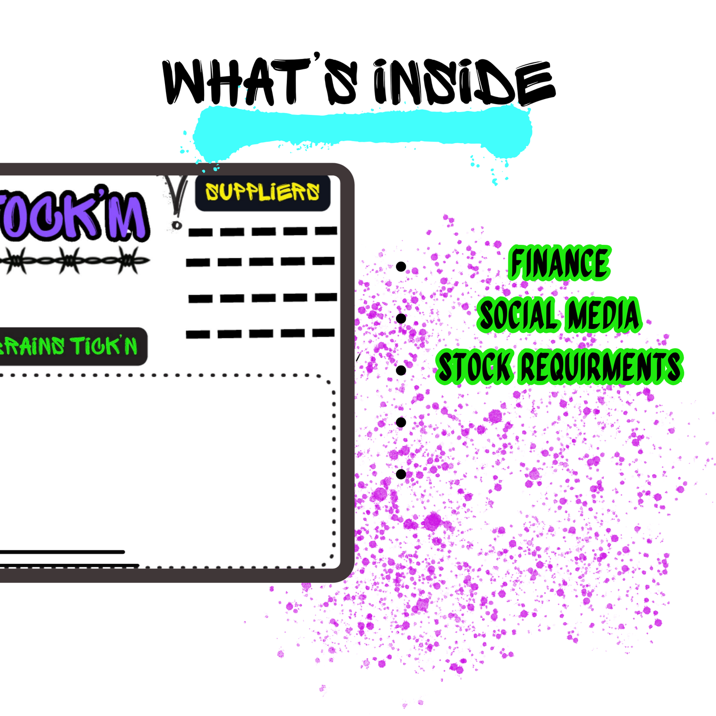 Hustle HQ Small Business Planner