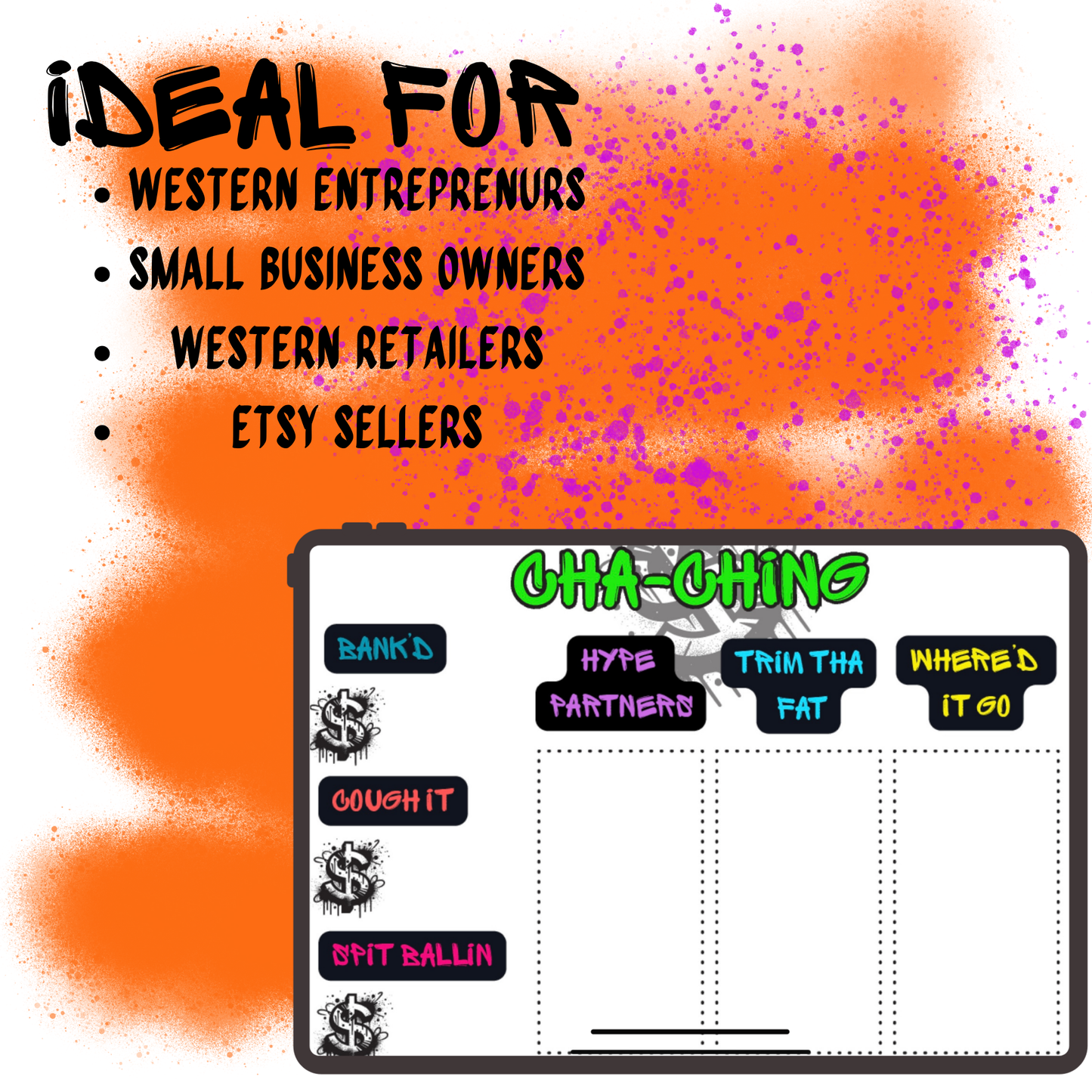 Hustle HQ Small Business Planner
