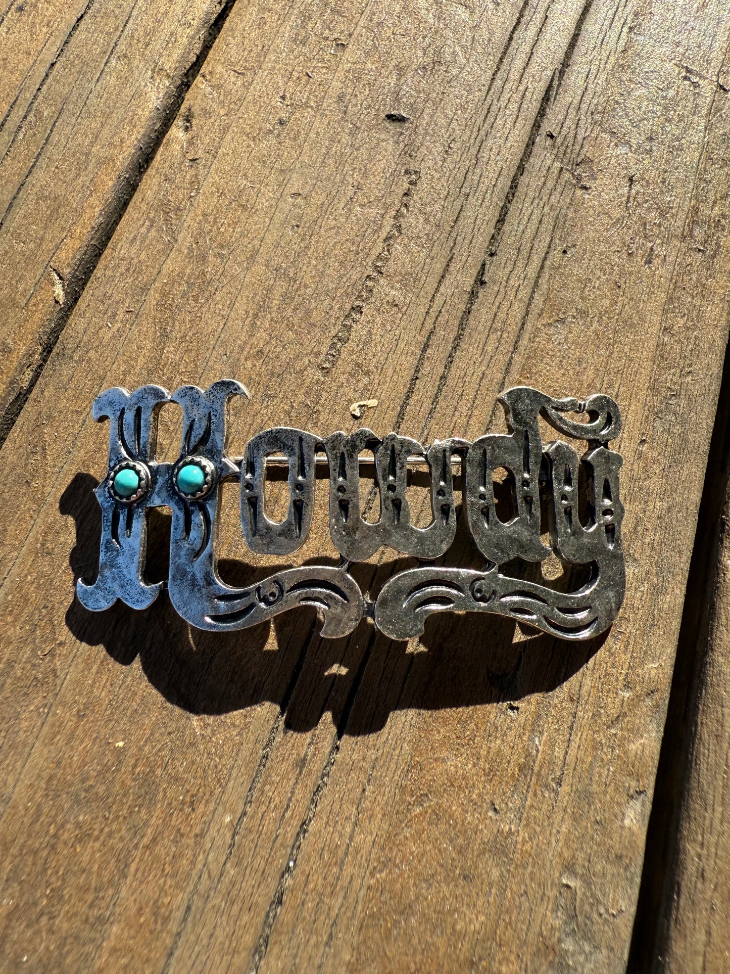 Howdy Hat Pin