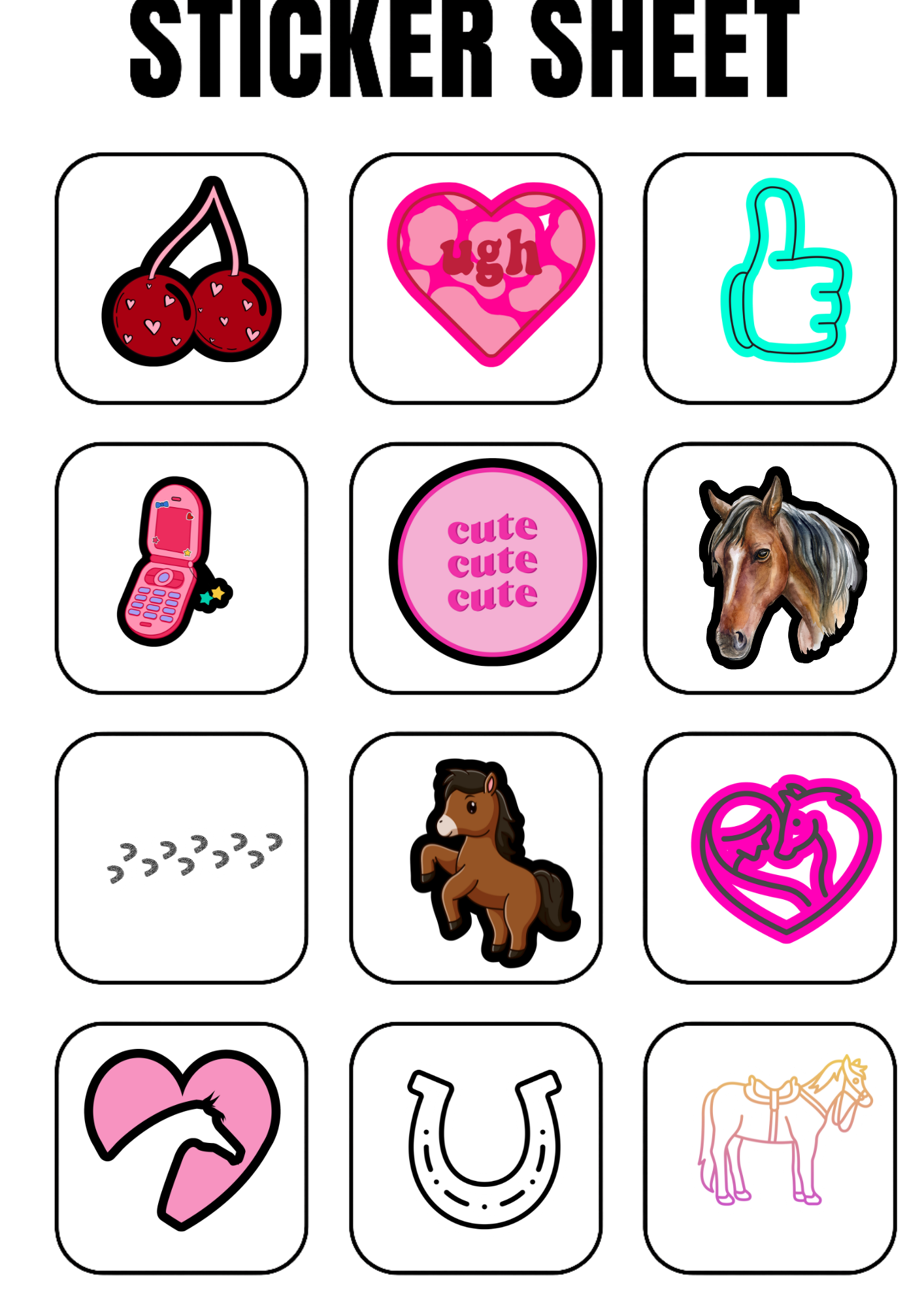 Graffiti Sticker Pack Vol 1 – Digital Stickers for GoodNotes & -3H Planners