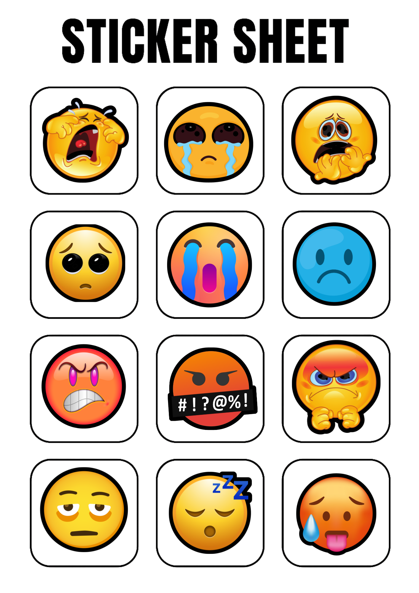 Graffiti Sticker Pack Vol 1 – Digital Stickers for GoodNotes & -3H Planners