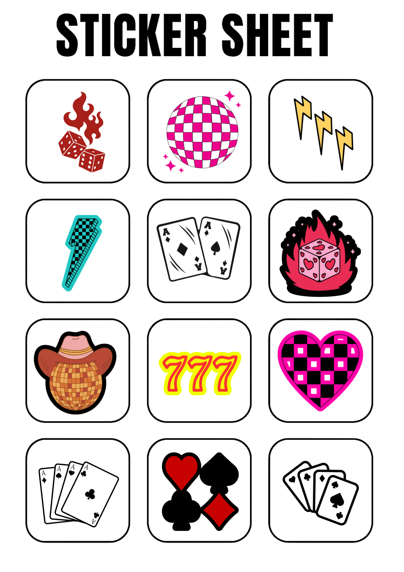 Graffiti Sticker Pack Vol 1 – Digital Stickers for GoodNotes & -3H Planners