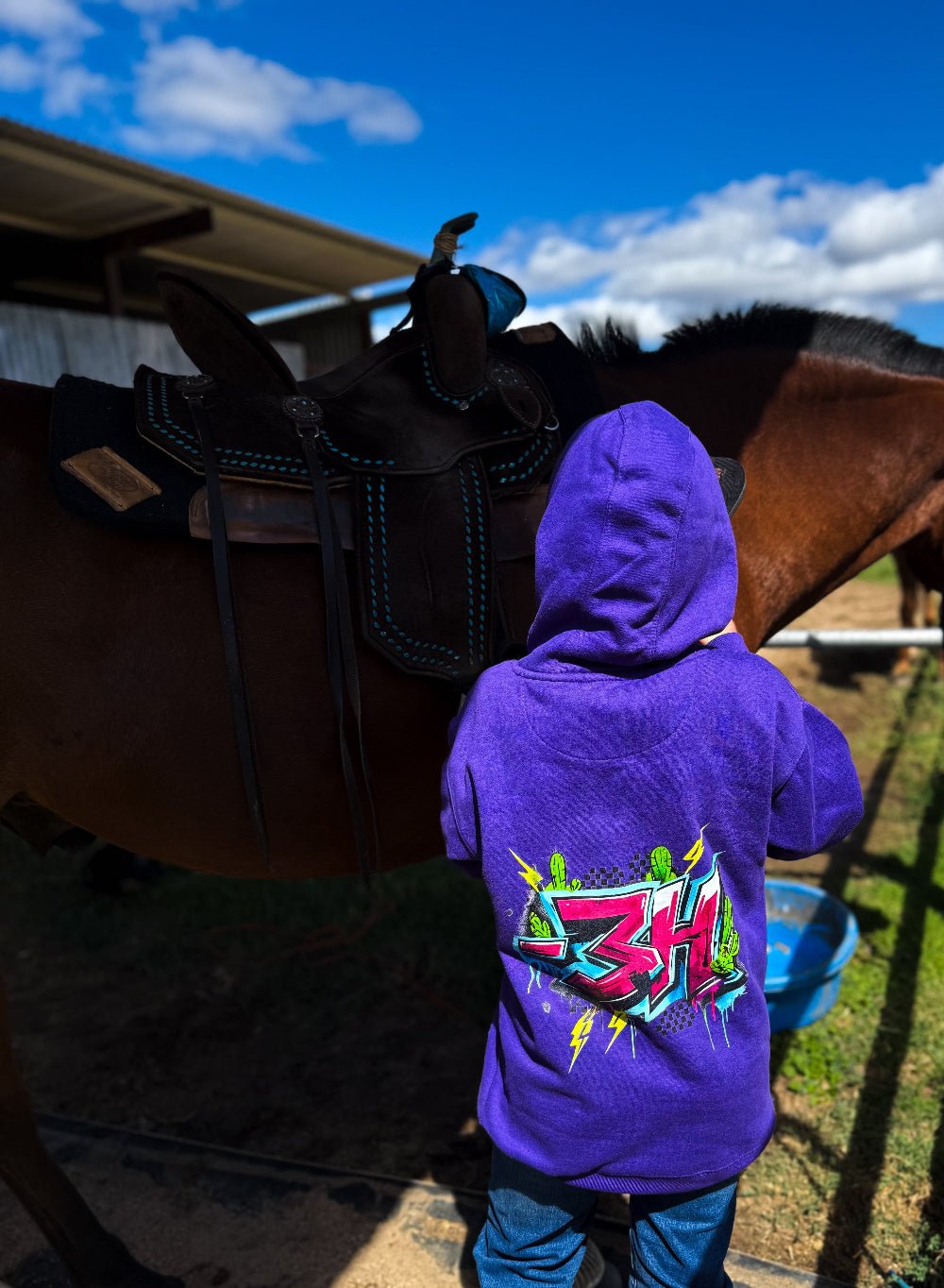 - 3H Signature Hoodie by bar3H Equine – Custom Western Tack Australia