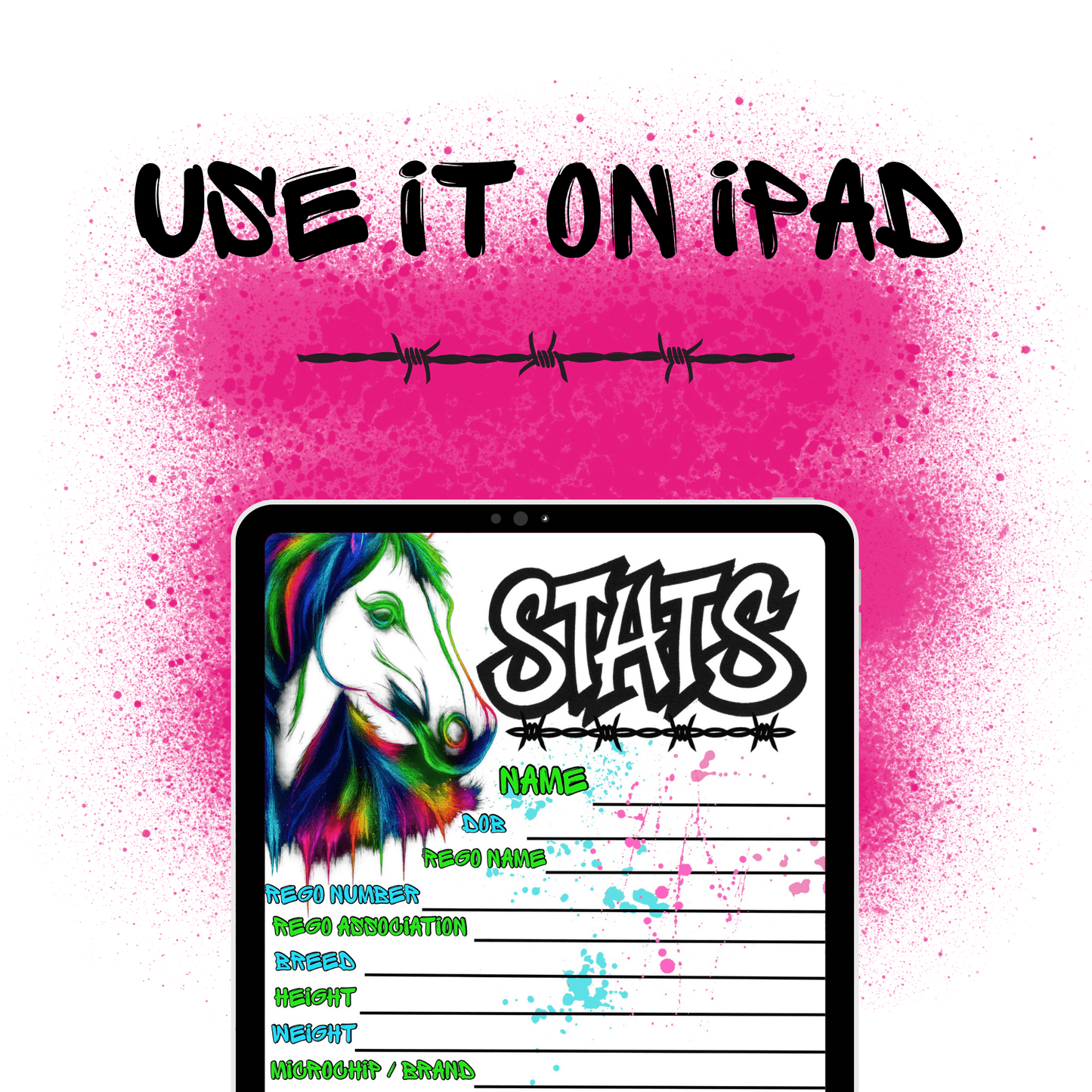 The Horse Sh!t That Matters Digital Planner – by - 3H by bar3H Equine – Custom Western Tack Australia