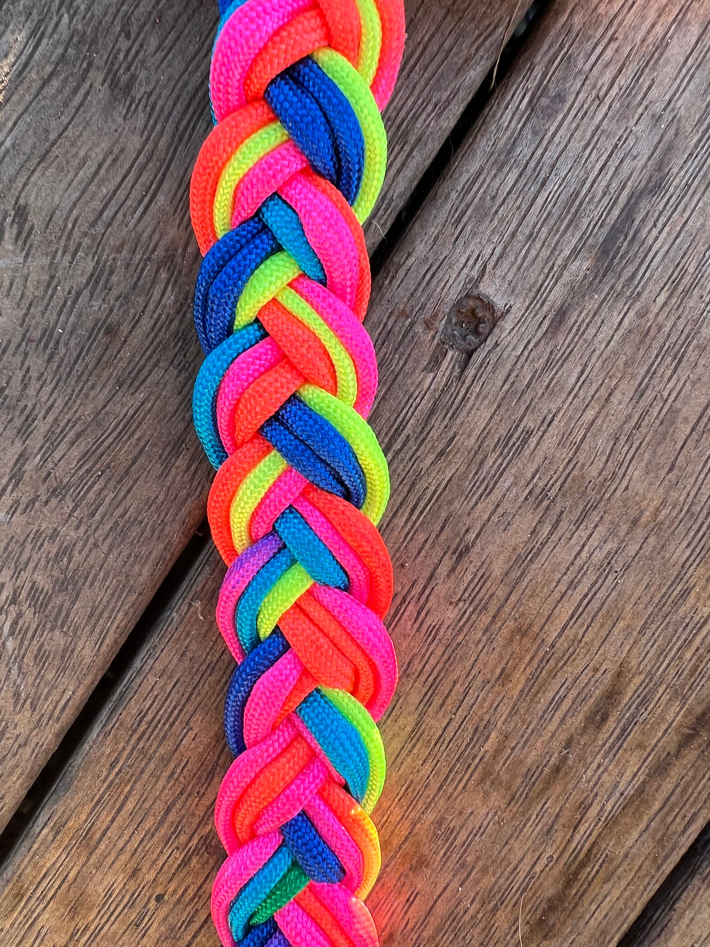 One Ear Bridle - Rainbow