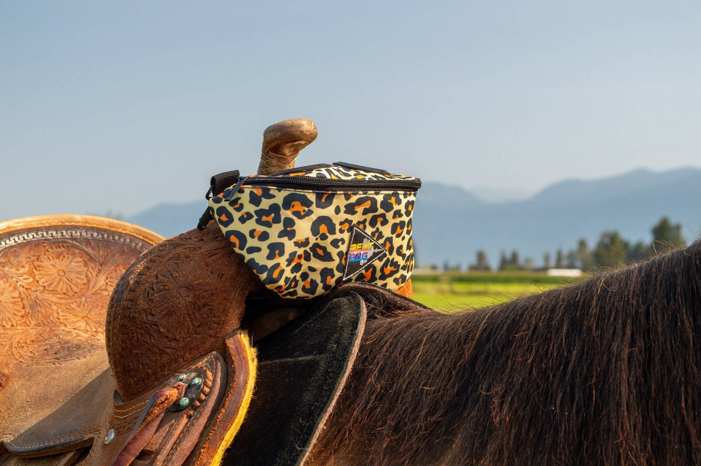 The Beat Bag – Bluetooth Saddle Bag with Speaker by bar3H Equine – Custom Western Tack Australia
