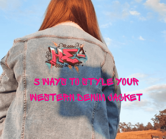 5 Ways to Style Your Western Denim Jacket - bar3H Equine