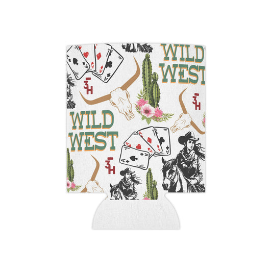 Wild West - White Can Cooler