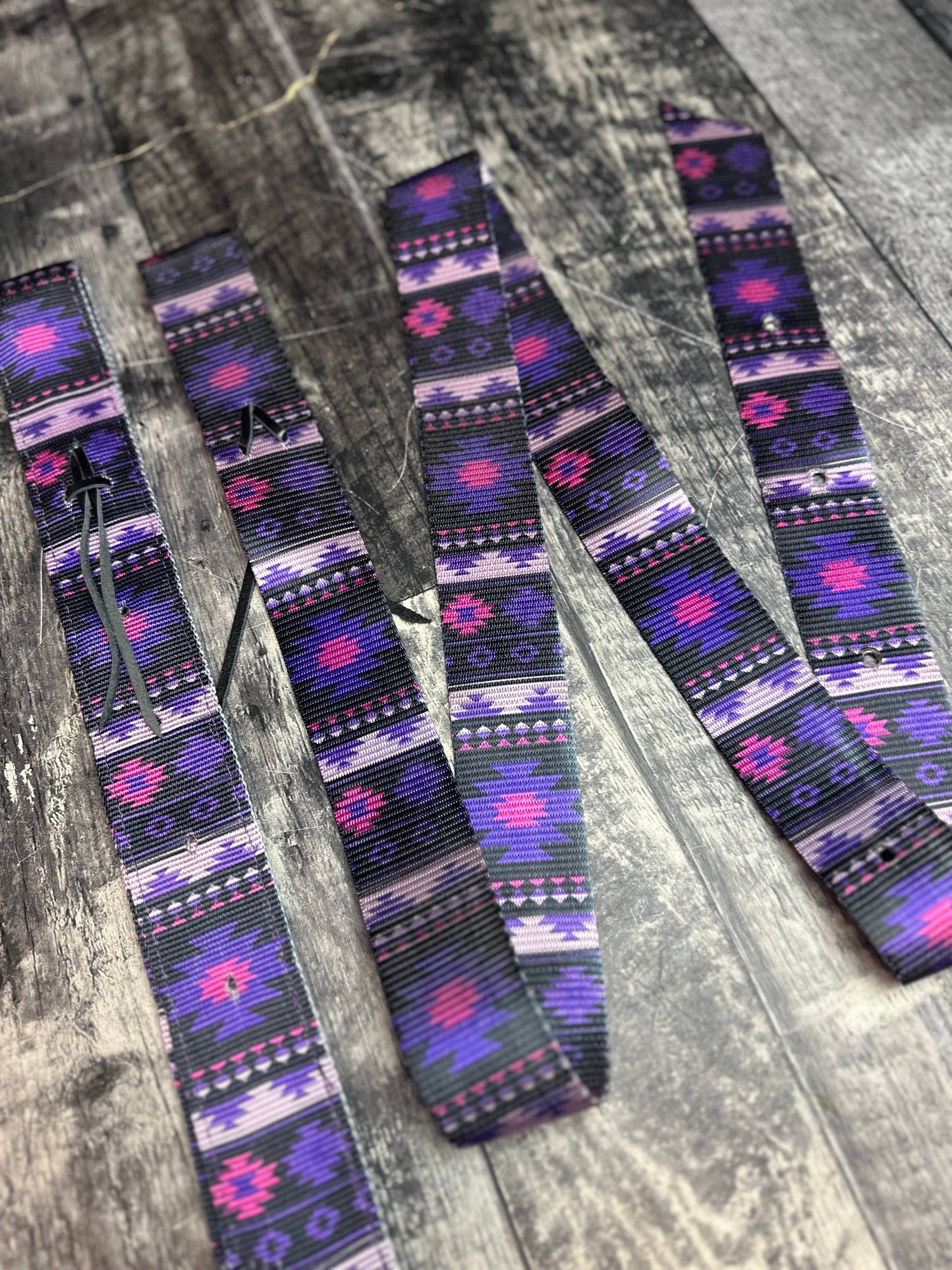 Colourful Latigo & Off Billet Set