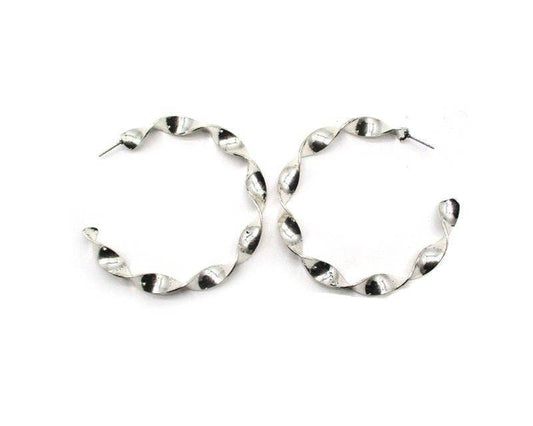 Western Twisted Hoop Earring
