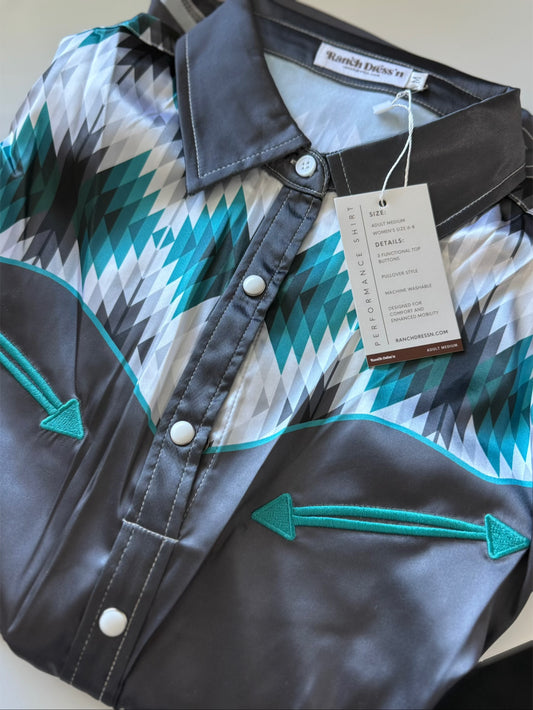 Brayden Satin Performance Shirt by Ranch Dress’n