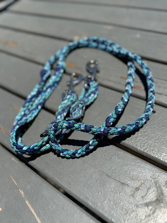 3-Strand Roper Reins by -3H| Thin Feel, Clean Contact