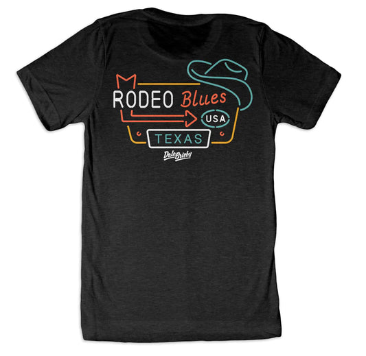 Rodeo Blues Neon Tee - Dale Brisby
