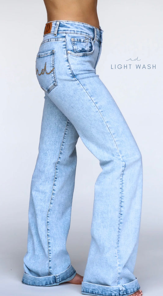 Light Wash Signature Trouser Jeans