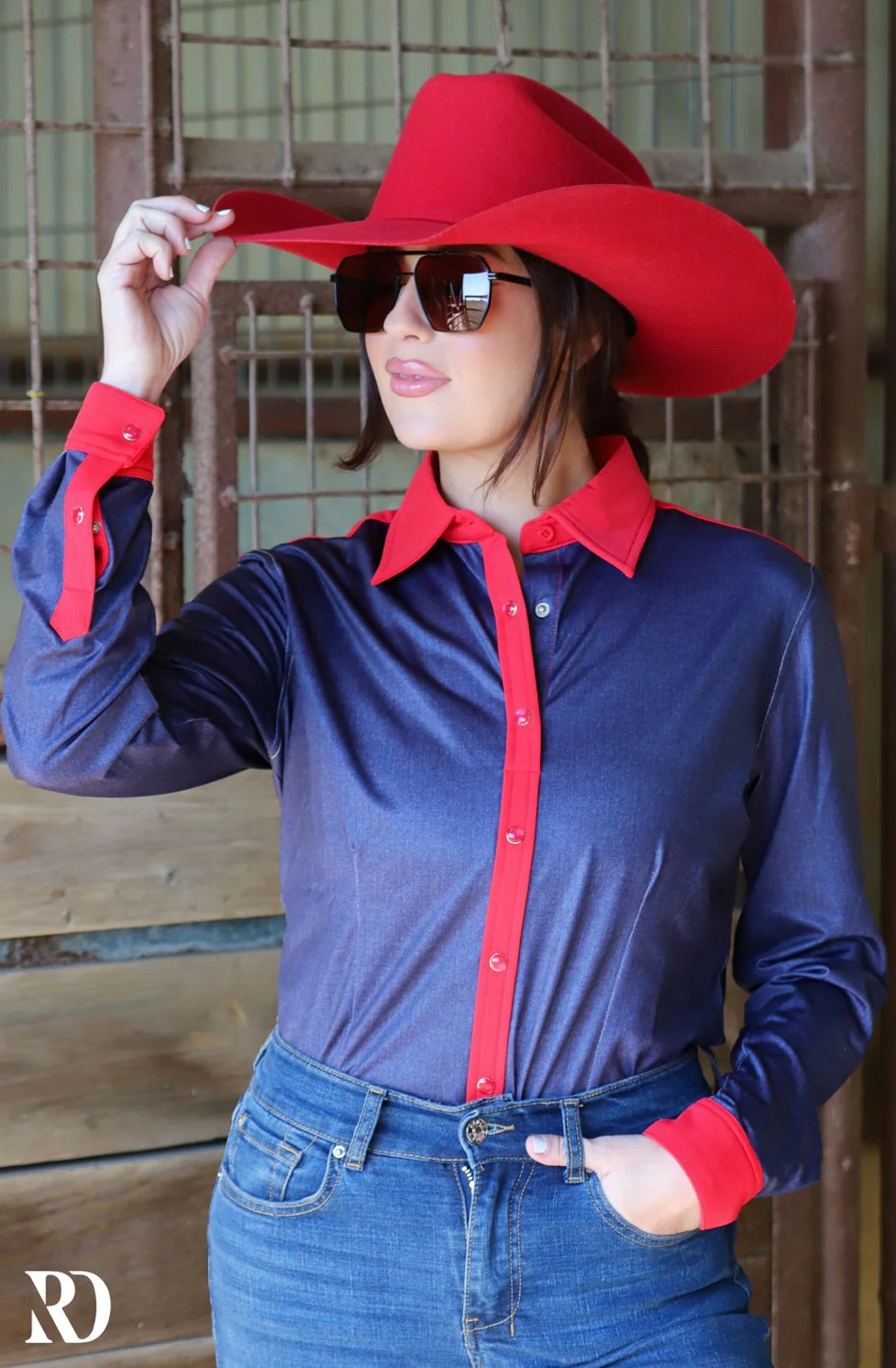 Ranch Dress'n Denim Rodeo Shirts - PREORDER