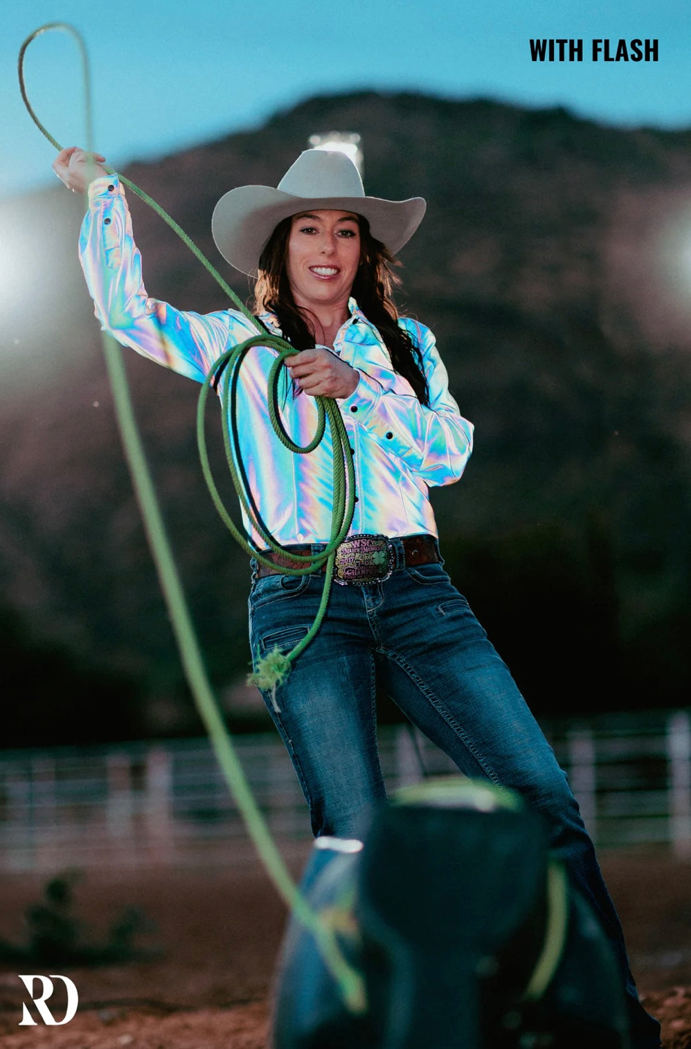Ranch Dress'n Metallic Rodeo Shirts- PREORDER