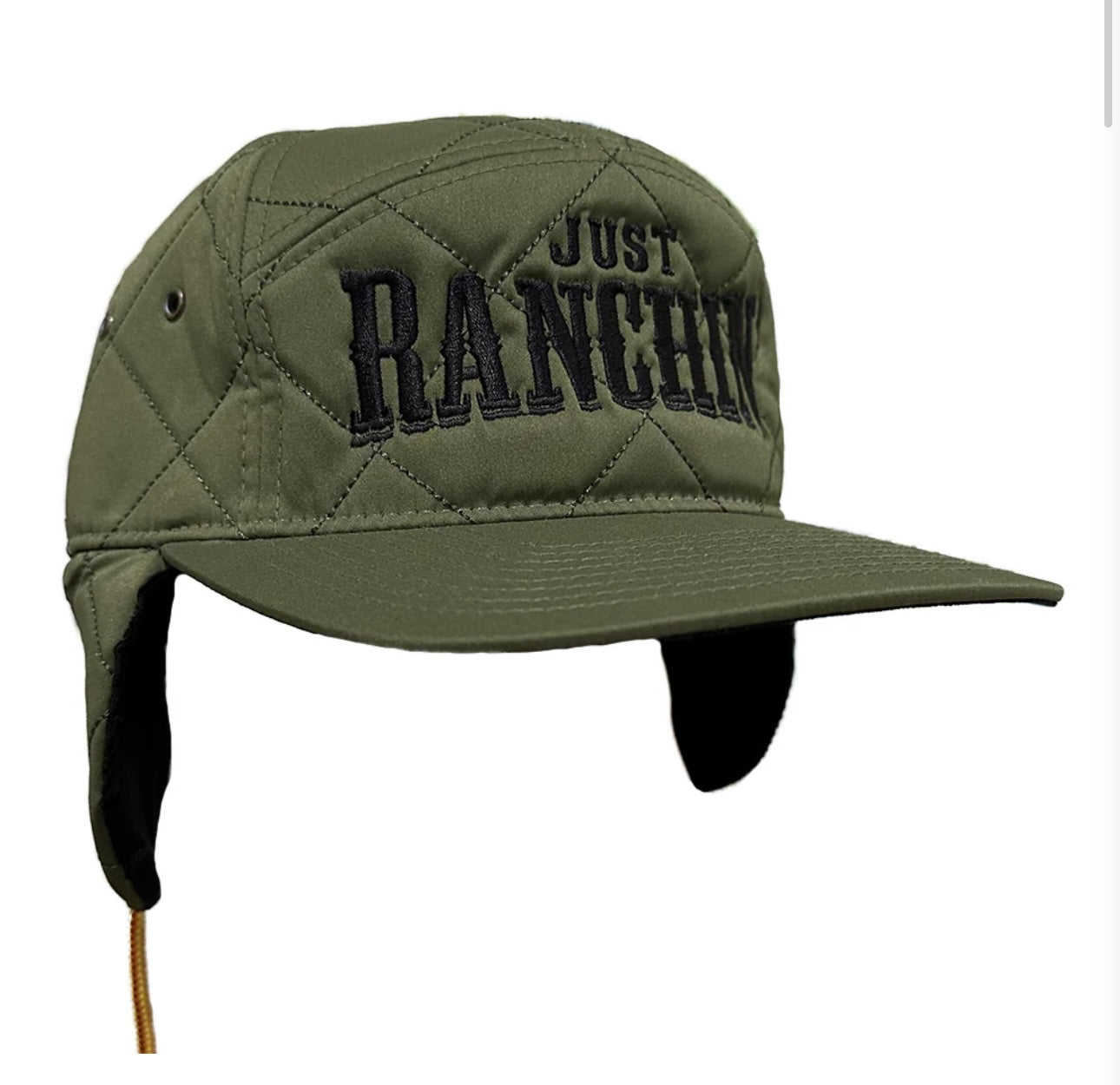 Just Ranchin Flap Cap