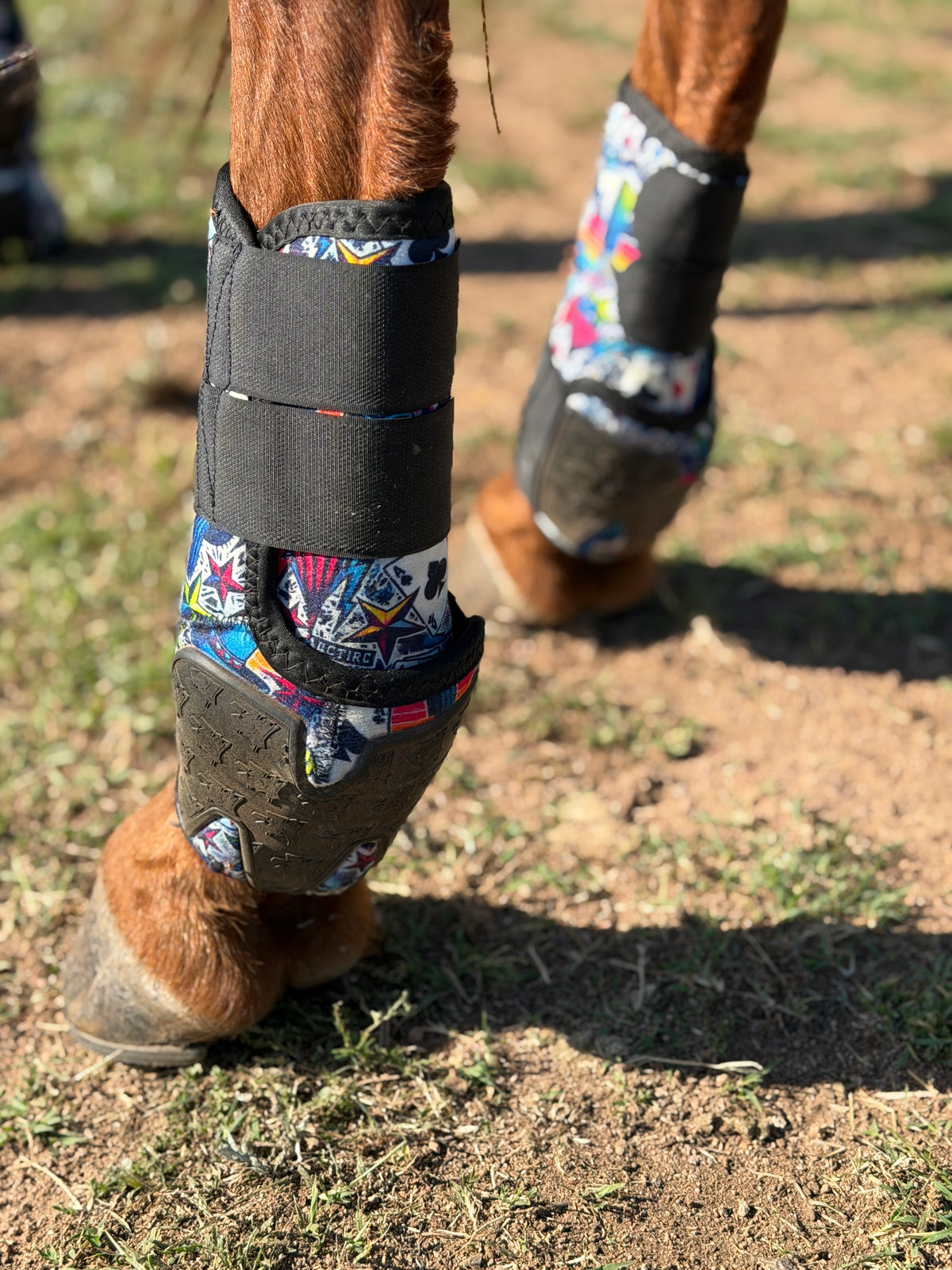 High Stakes Rubber Sport Boots | Medium Horse Boots