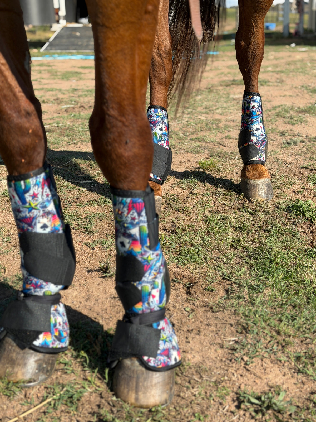 High Stakes Rubber Sport Boots | Medium Horse Boots