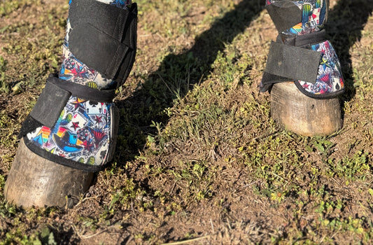 High Stakes Rubber Bell Boots | Medium Pair