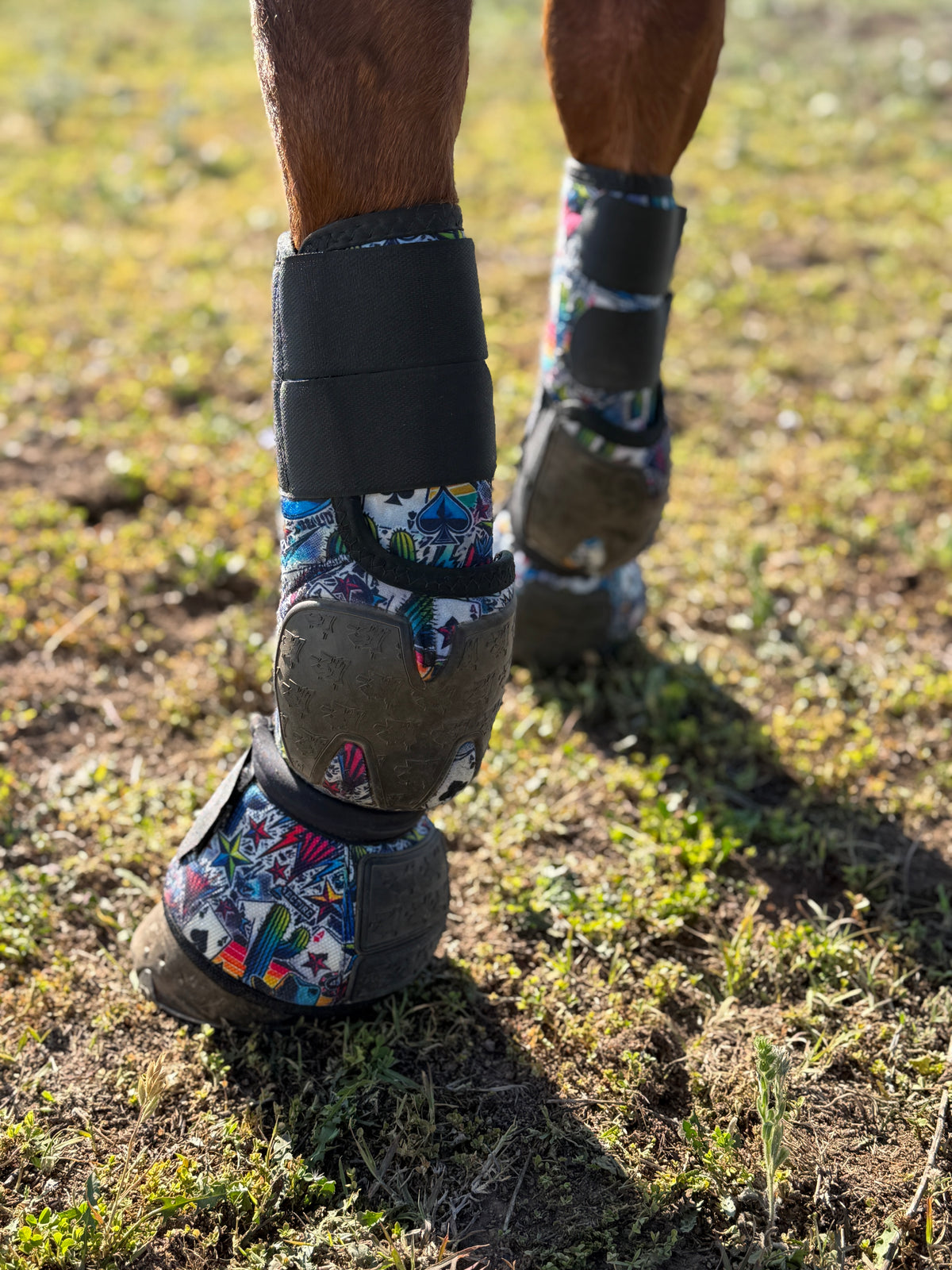 High Stakes Rubber Sport Boots | Medium Horse Boots