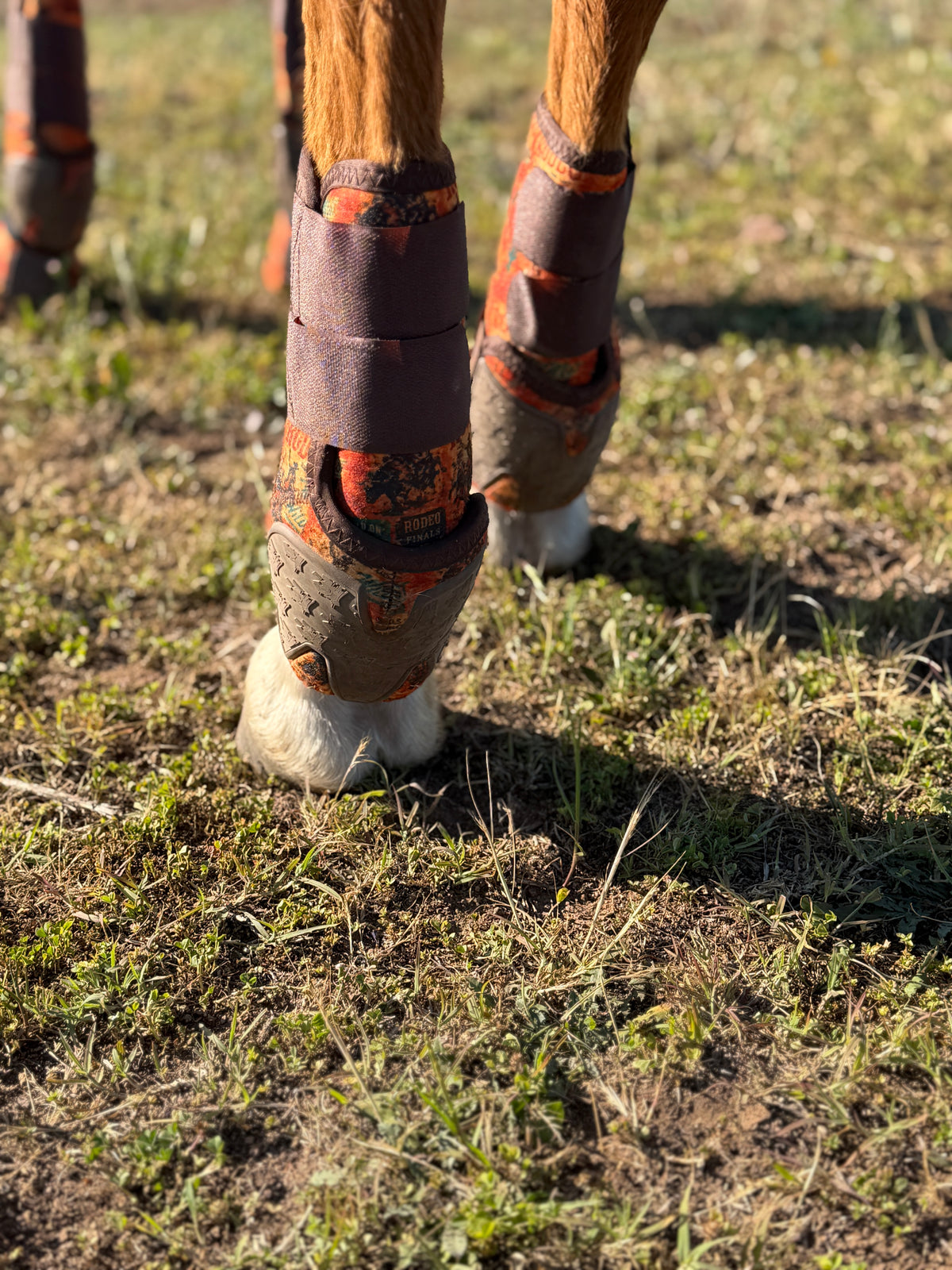 8 Seconds Rubber Bell Boots | Medium Pair