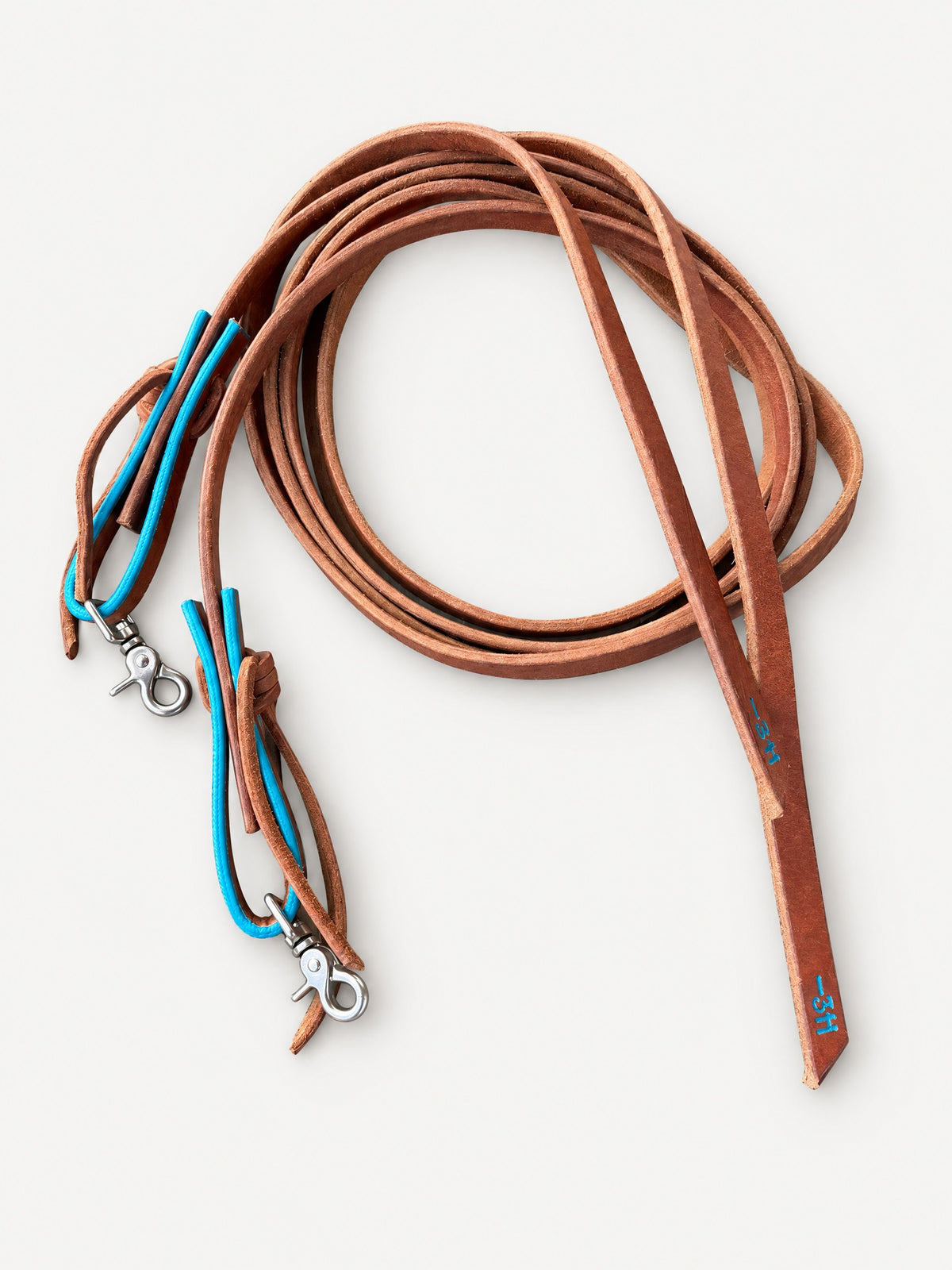 Herman Oak Leather Split Reins | bar3H Equine