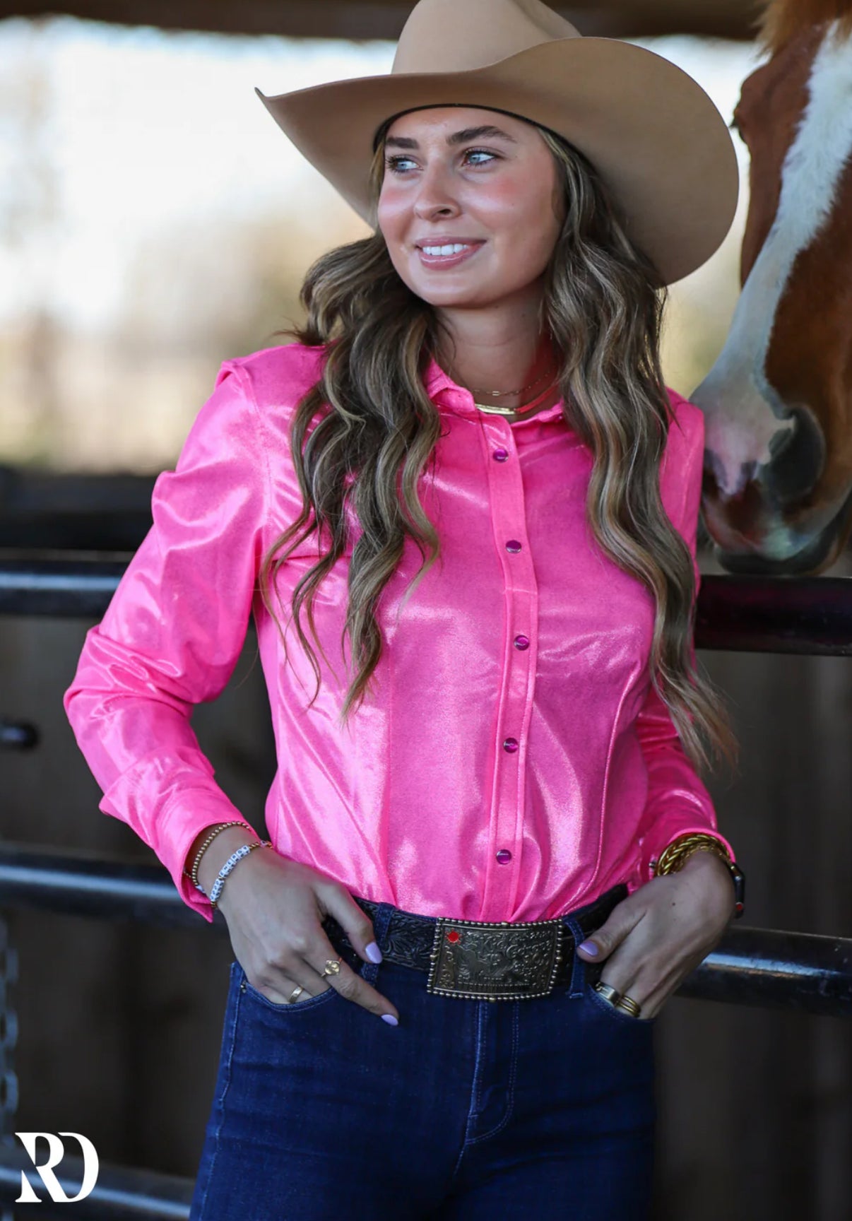 Ranch Dress'n Metallic Rodeo Shirts- PREORDER