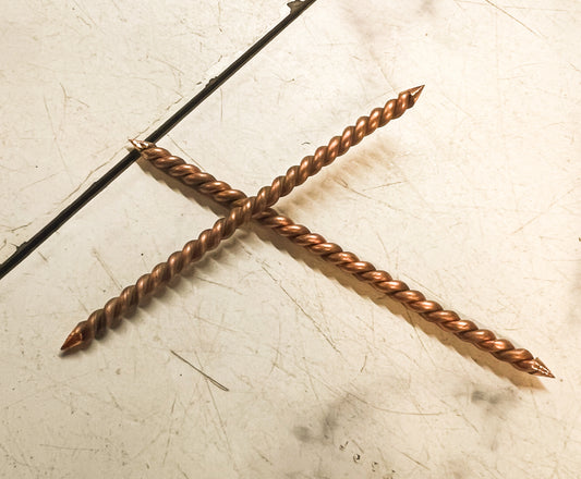 Twisted Copper Pick
