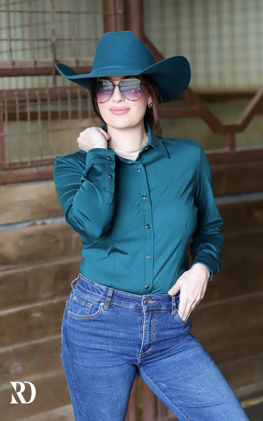 Ranch Dress'n Plain Colour Rodeo Shirts - PREORDER