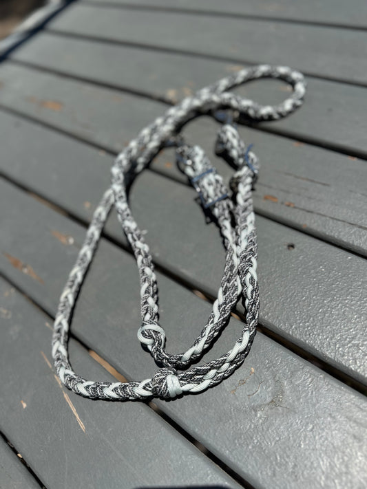 3-Strand Roper Reins by -3H| Thin Feel, Clean Contact