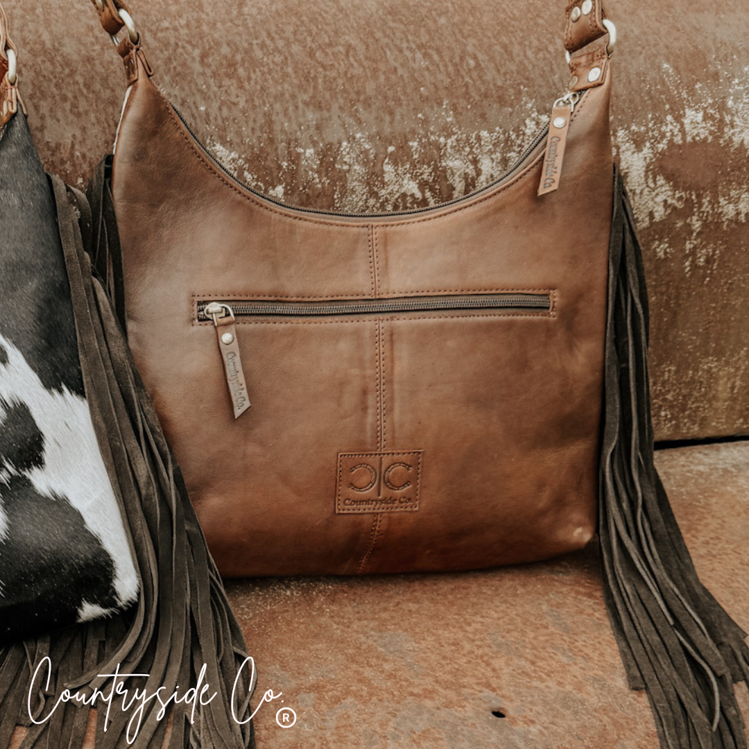 Victoria Cowhide Purse