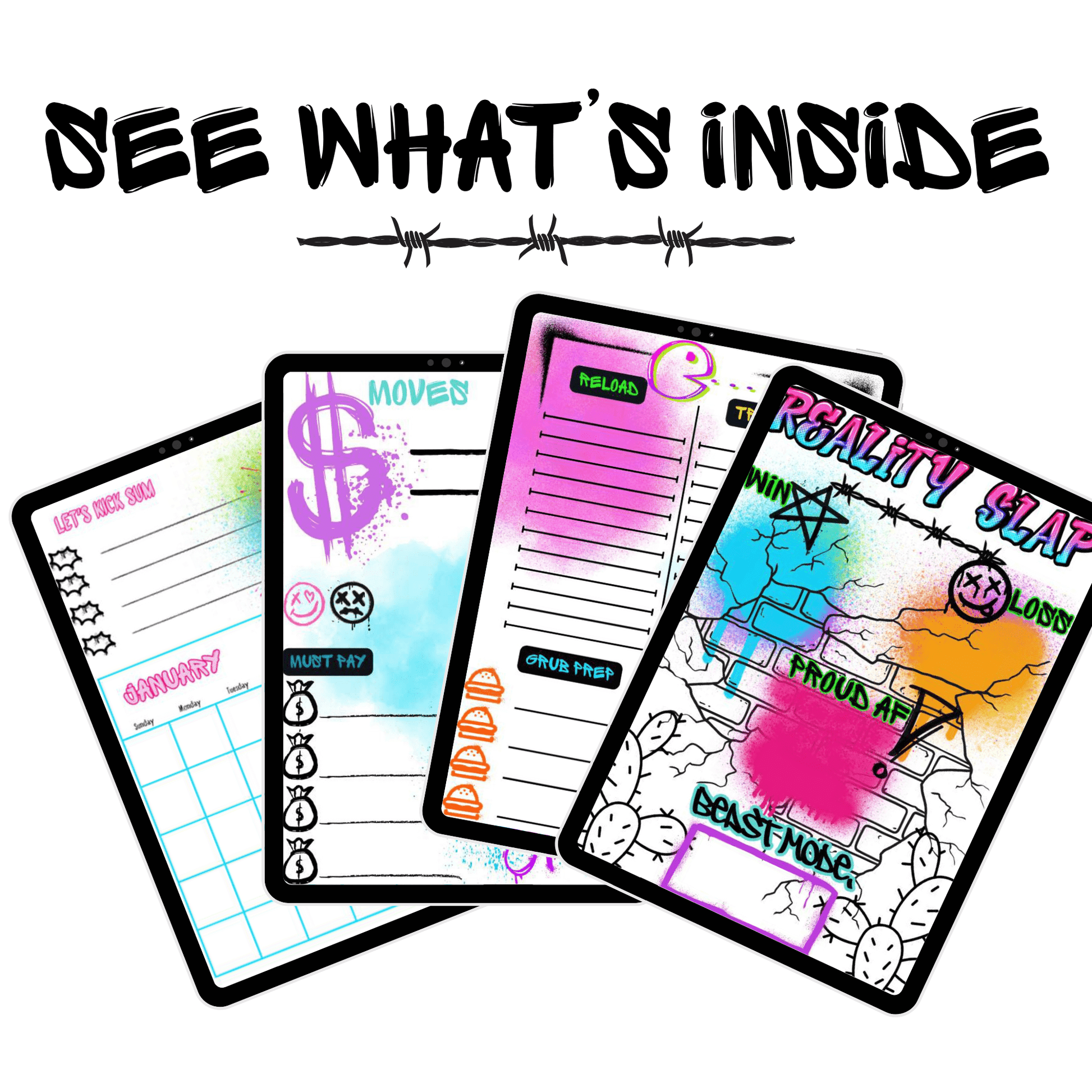  - 3H Digital Planner for Riders, Rodeo & Hustle by bar3H Equine – Custom Western Tack Australia