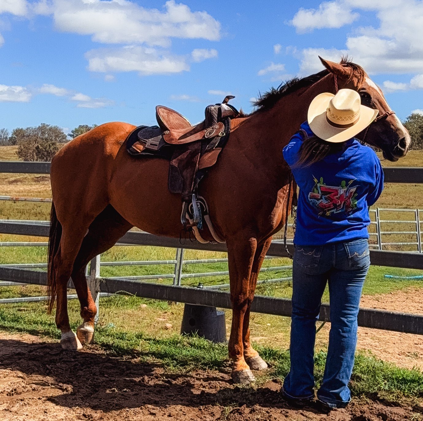 - 3H Signature Hoodie by bar3H Equine – Custom Western Tack Australia