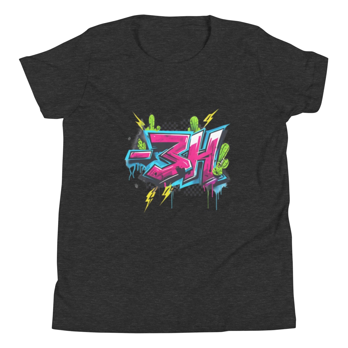  - 3H Youth Signature Tee – Built for the Wild Ones by bar3H Equine – Custom Western Tack Australia