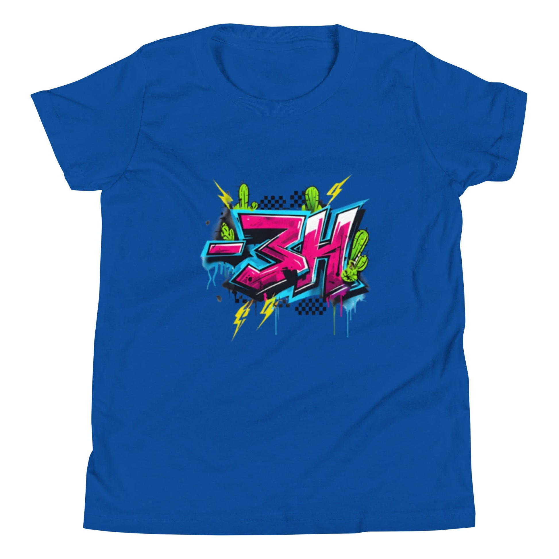  - 3H Youth Signature Tee – Built for the Wild Ones by bar3H Equine – Custom Western Tack Australia