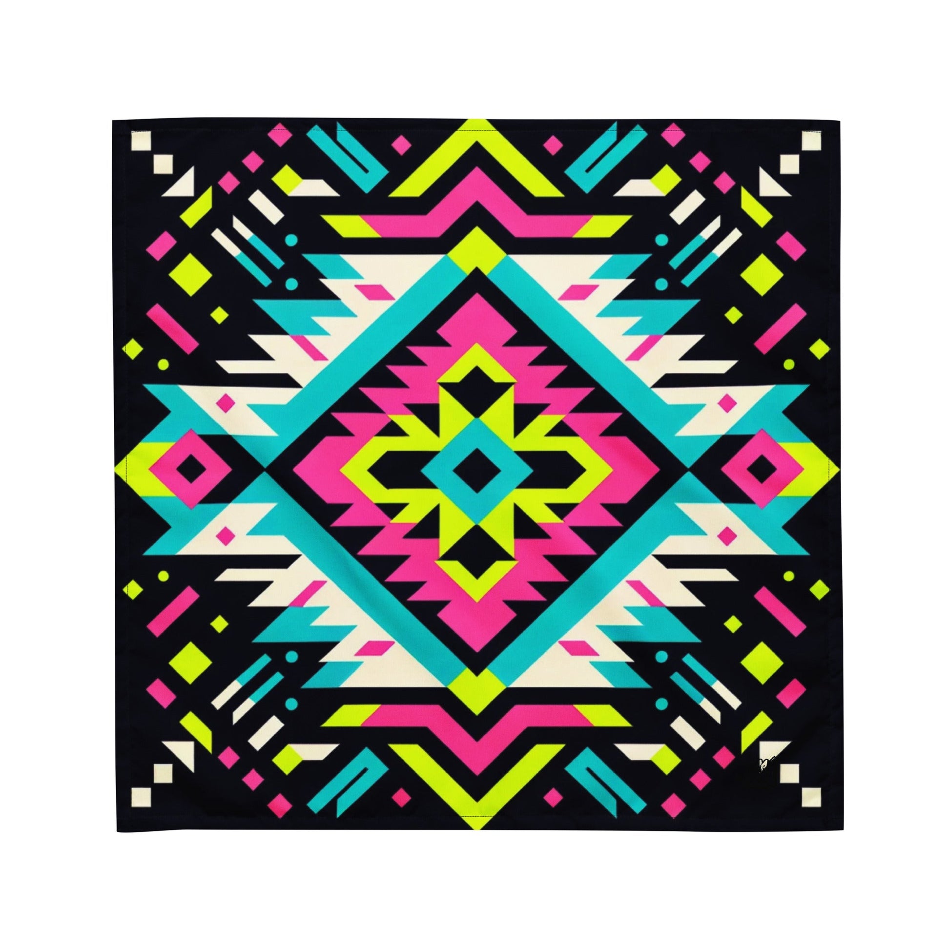 Neon Aztec Breakaway Flag by bar3H Equine – Custom Western Tack Australia