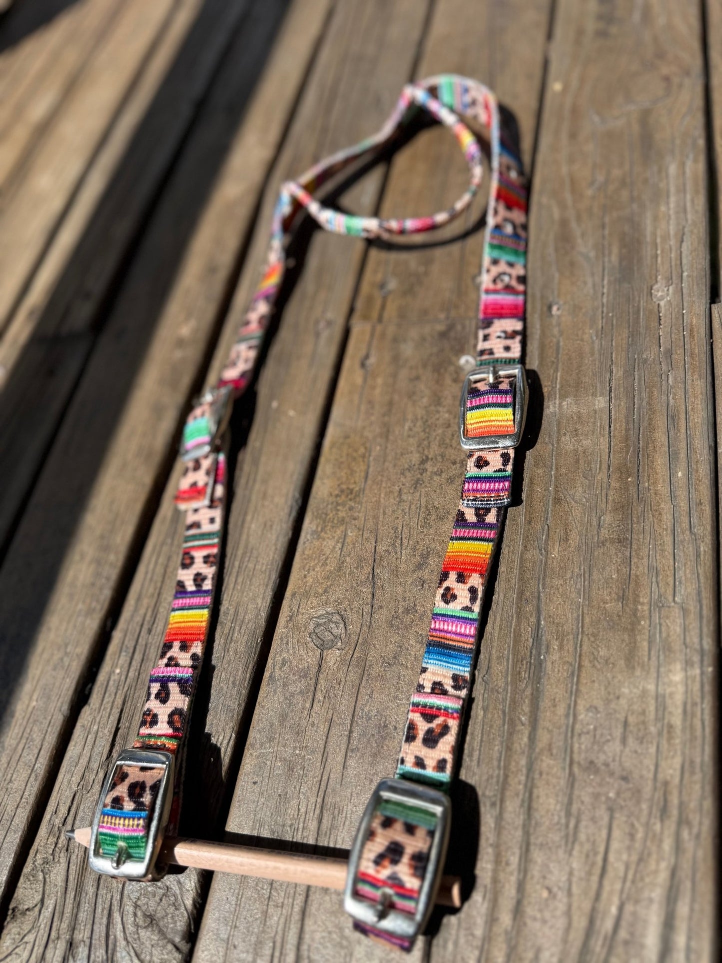 One Ear Nylon Bridle – Durable, Stylish & Built for Performance by bar3H Equine – Custom Western Tack Australia