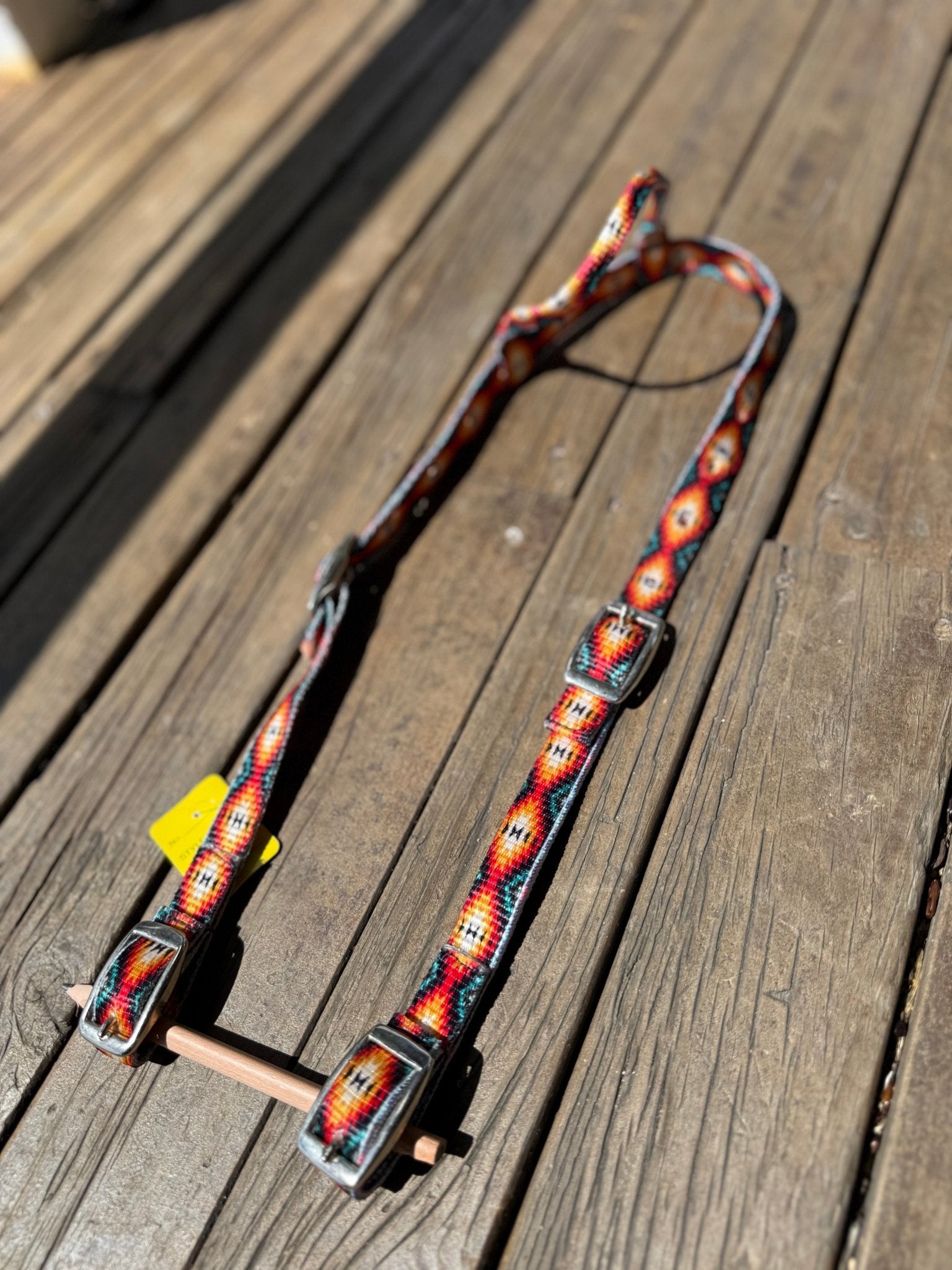 One Ear Nylon Bridle – Durable, Stylish & Built for Performance by bar3H Equine – Custom Western Tack Australia