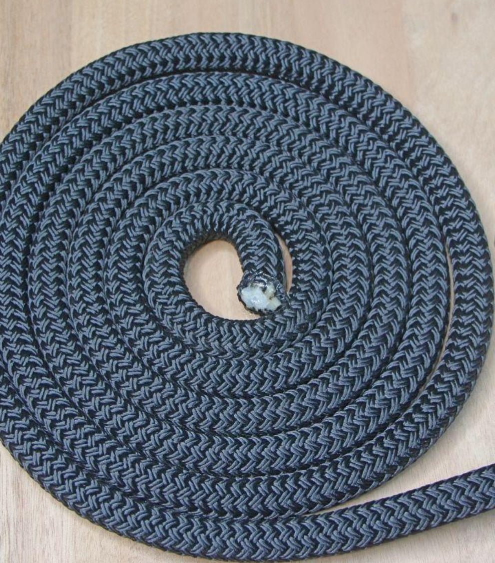 Durable Nylon Rope Reins – 7ft with Leather Keepers & Trigger Snap by bar3H Equine – Custom Western Tack Australia