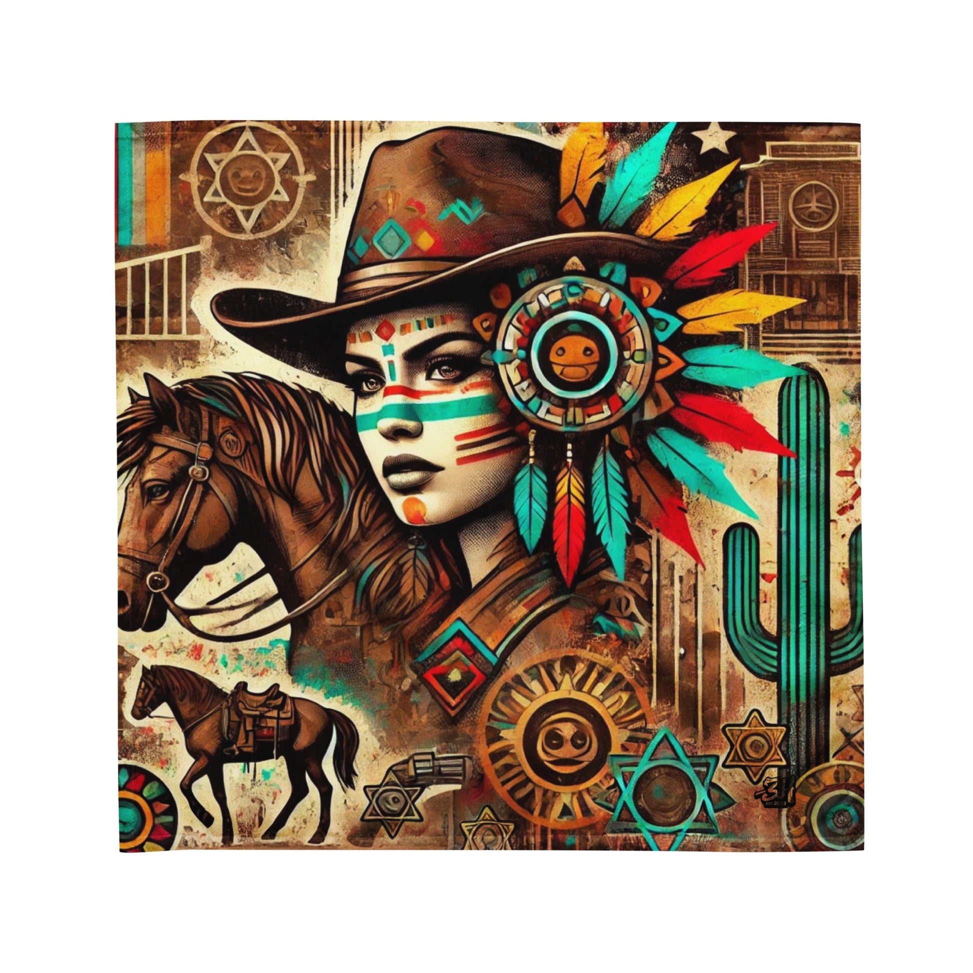 Spirit of the West Breakaway Flag by bar3H Equine – Custom Western Tack Australia