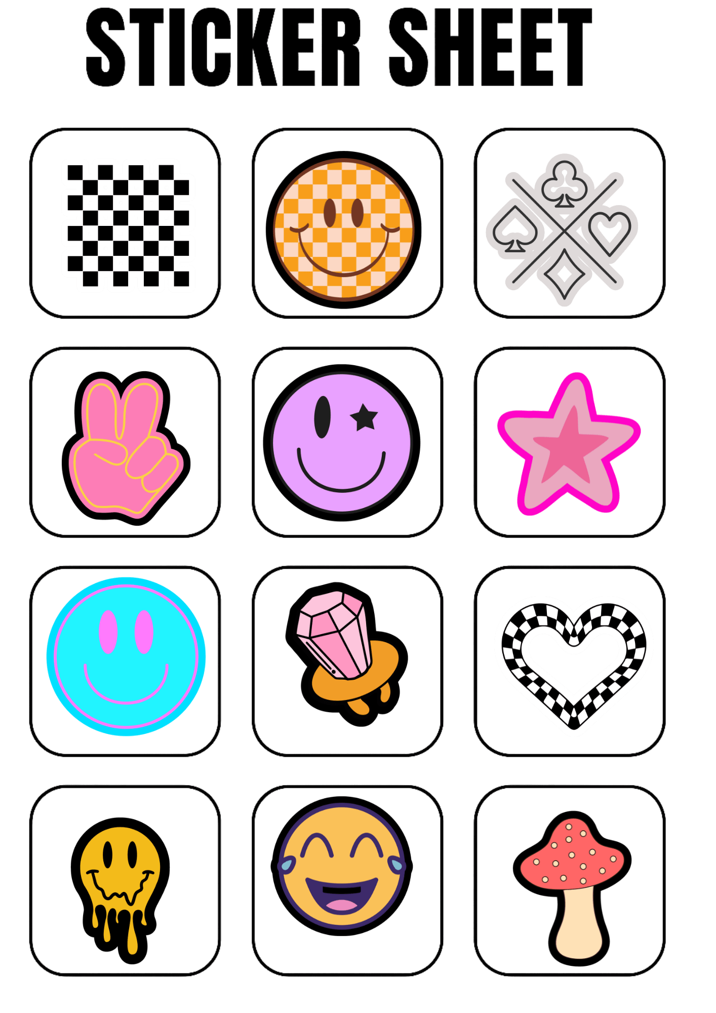 Graffiti Sticker Pack Vol 1 – Digital Stickers for GoodNotes & - 3H Planners by bar3H Equine – Custom Western Tack Australia