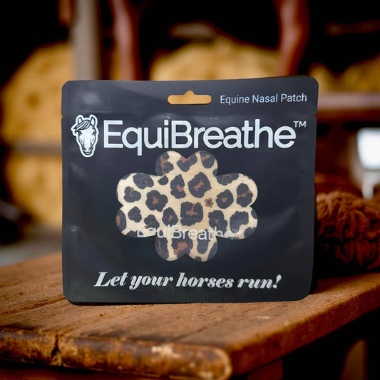 EquiBreathe™ Equine Nasal Patch - Cheetah by bar3H Equine – Custom Western Tack Australia