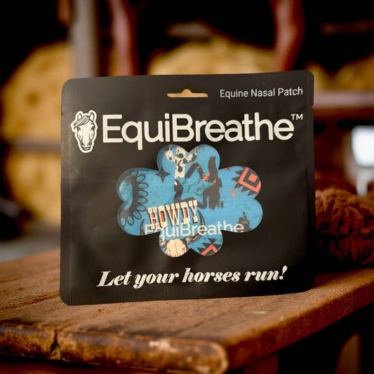 EquiBreathe™ Equine Nasal Patch - Howdy by bar3H Equine – Custom Western Tack Australia