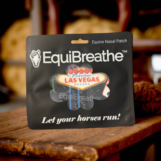 EquiBreathe™ Equine Nasal Patch - Vegas by bar3H Equine – Custom Western Tack Australia