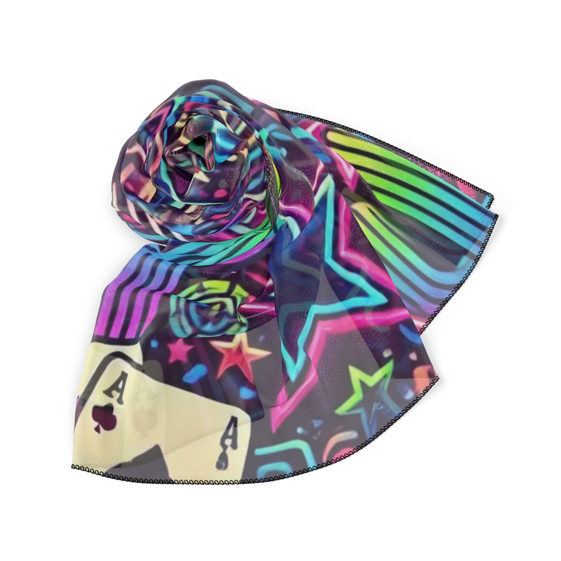 Neon Desert Wild Rag by bar3H Equine – Custom Western Tack Australia