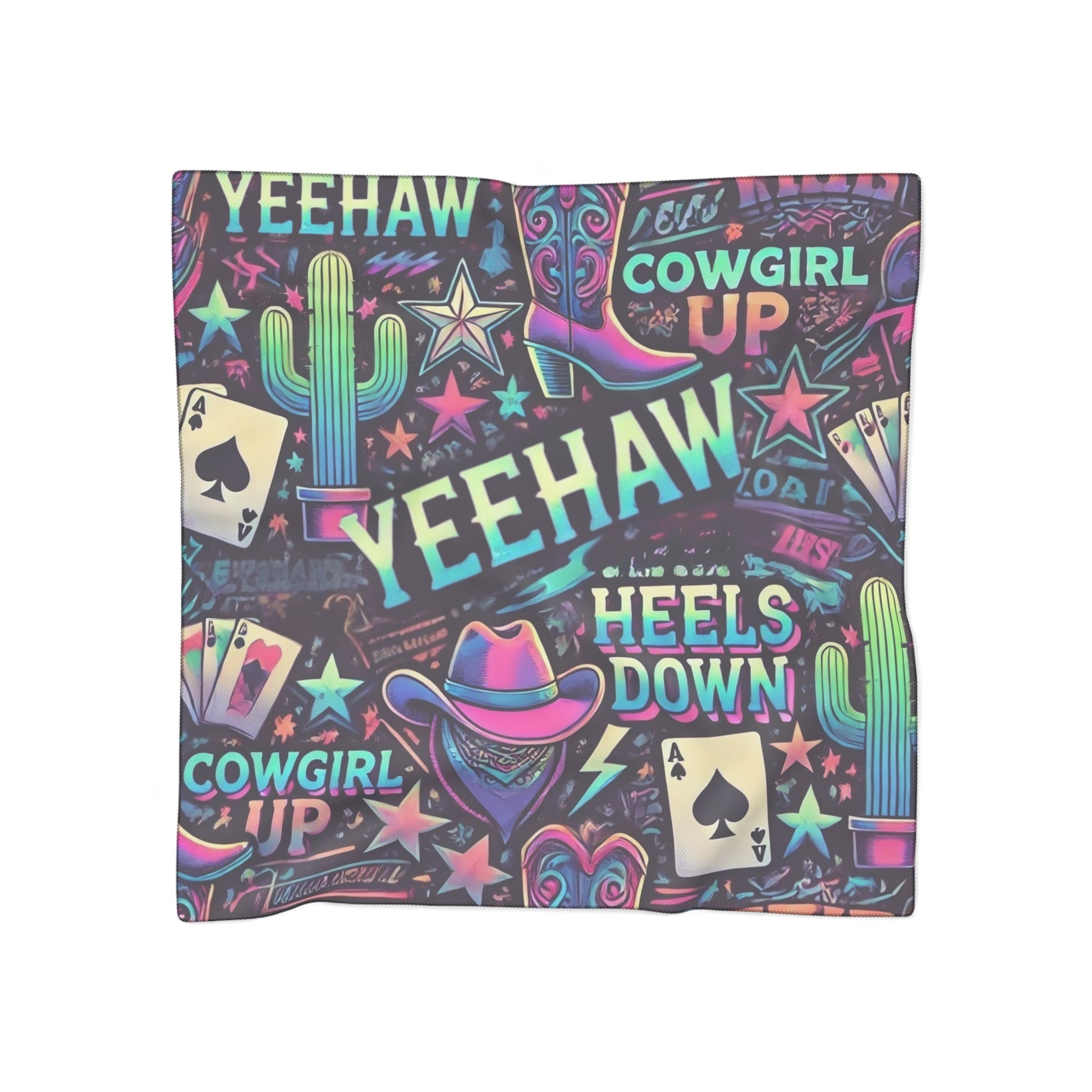 Yeehaw Wild Rag by bar3H Equine – Custom Western Tack Australia